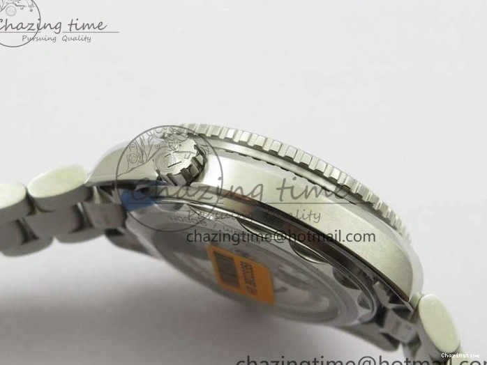 0217 Planet Ocean 39.5mm Black Ceramic Bezel SS VSF 1:1 Best Edition Black Dial on SS Bracelet A Stretchable 7890